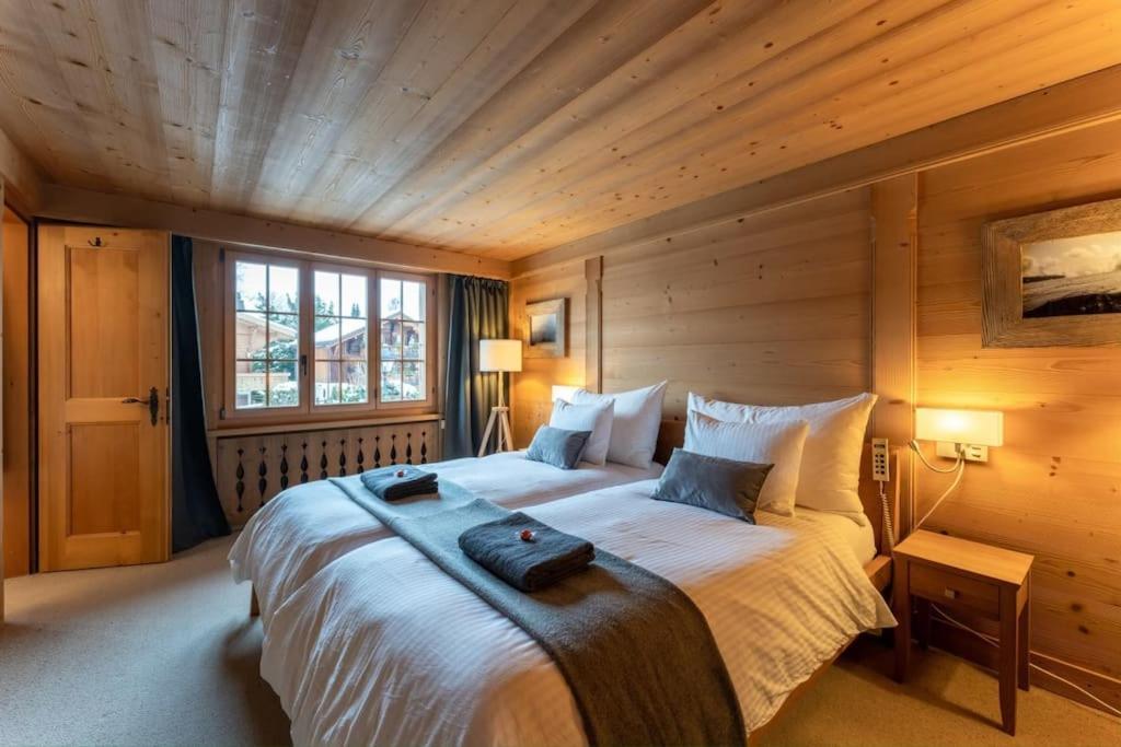 Charming Alpine Apartment 그슈타드 외부 사진